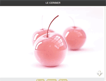 Tablet Screenshot of lecerisier.com